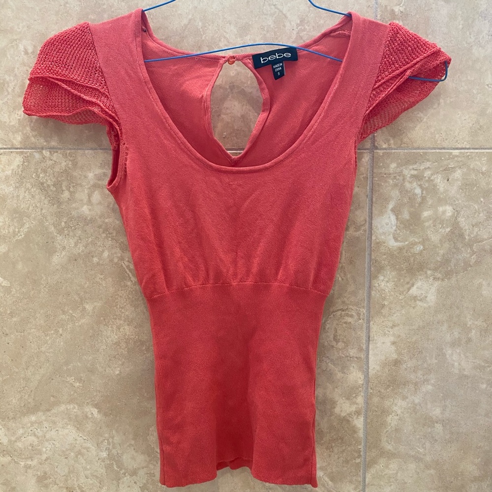 Bebe size small top